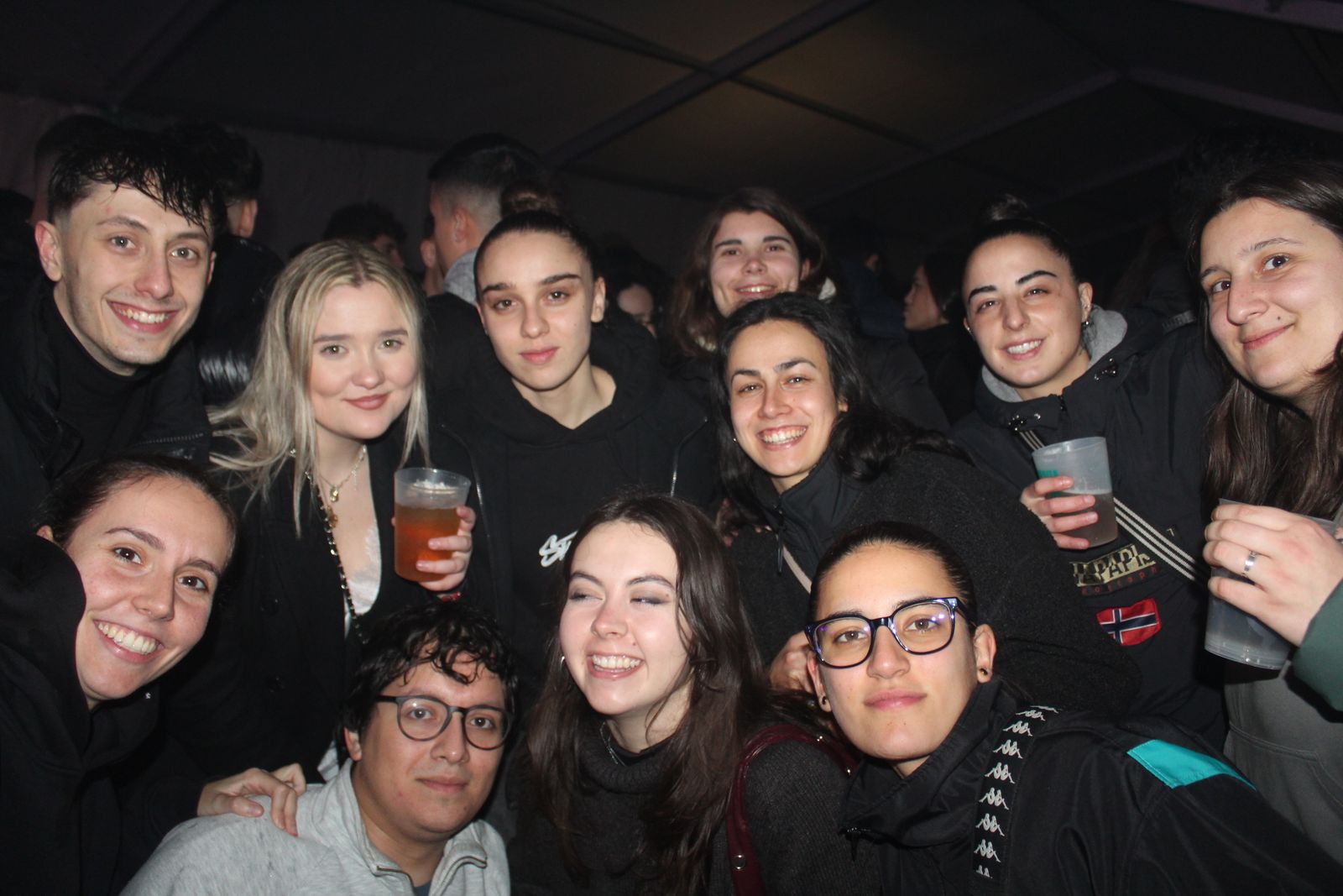 Salamanca de noche, sábado 7 de febrero