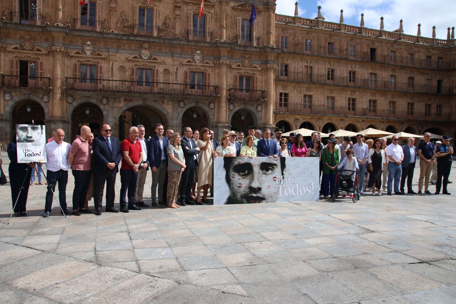XXVII Aniversario del secuestro y asesinato de Miguel Ángel Blanco, bajo el lema ‘Tú y todos’