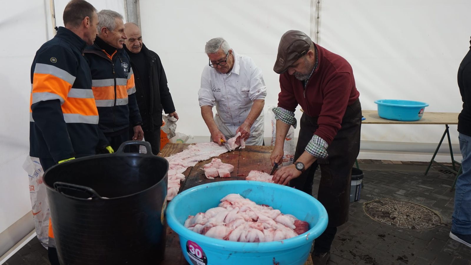 Matanza tradicional en Castellanos de Moriscos