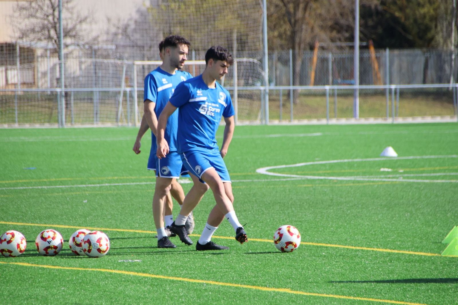 Primer entrenamiento de Acciari con Unionistas