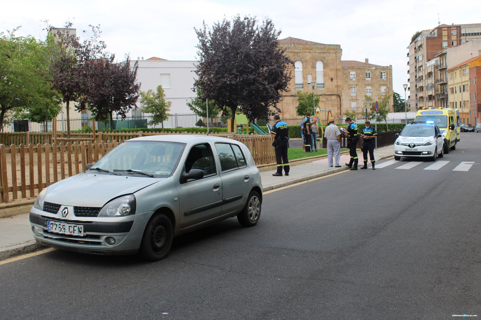 Atropello calle Nueva de San Bernardo (1)