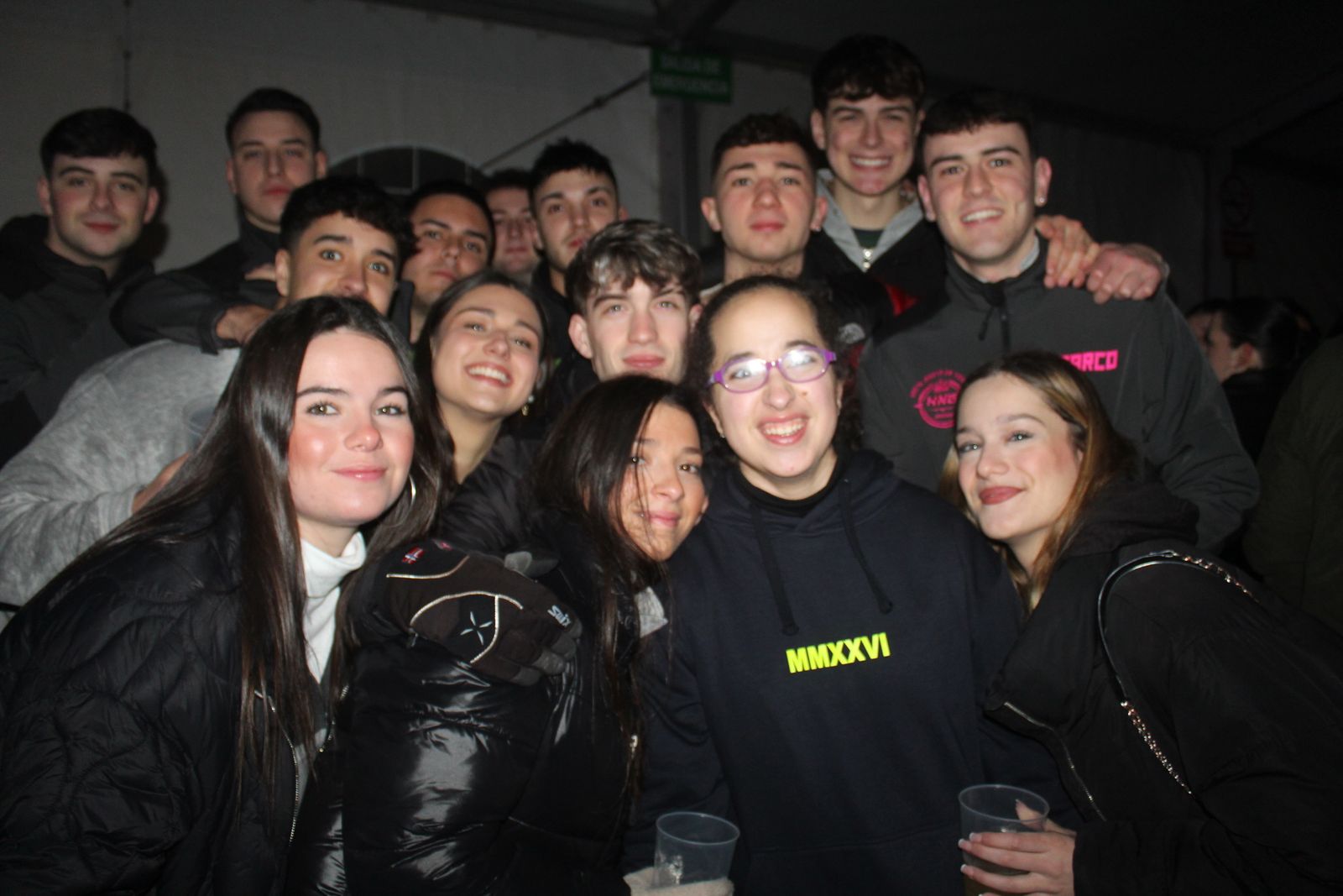 Salamanca de noche, sábado 7 de febrero