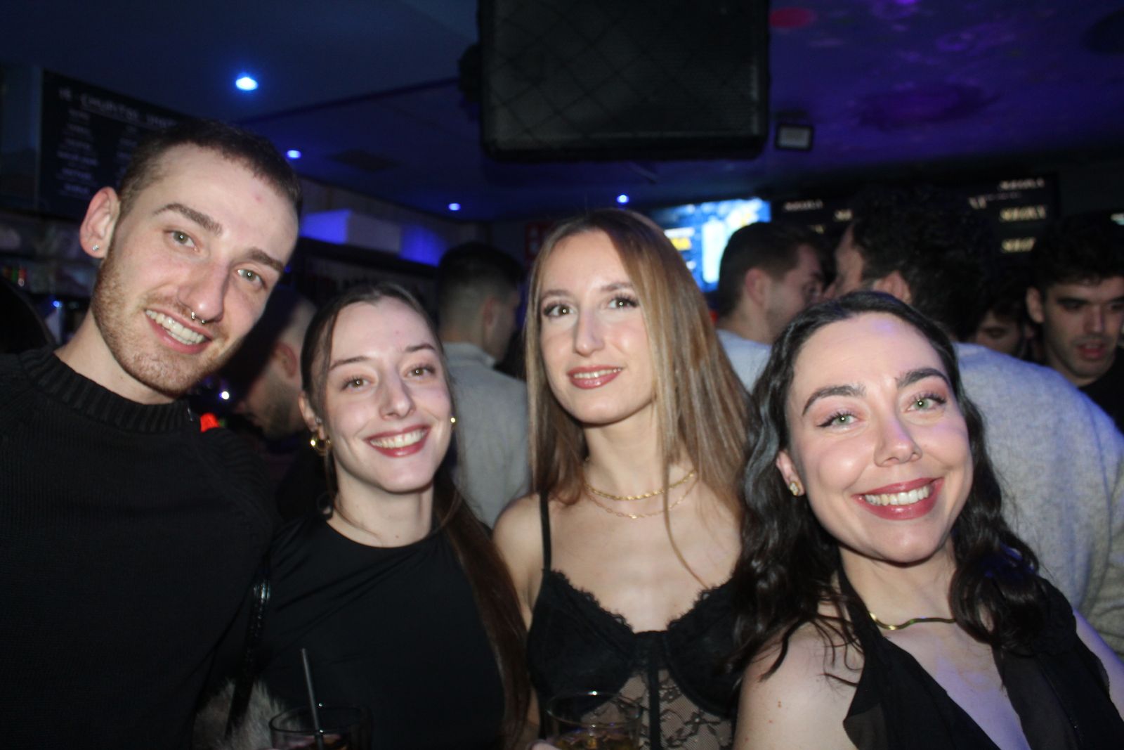 Salamanca de noche, sabado 20 de diciembre