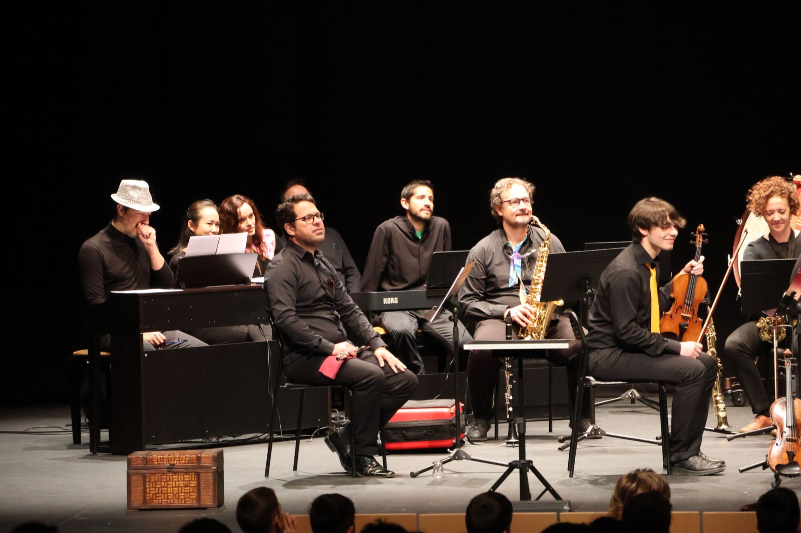 Concierto del Conservatorio de Música de Zamora. Archivo