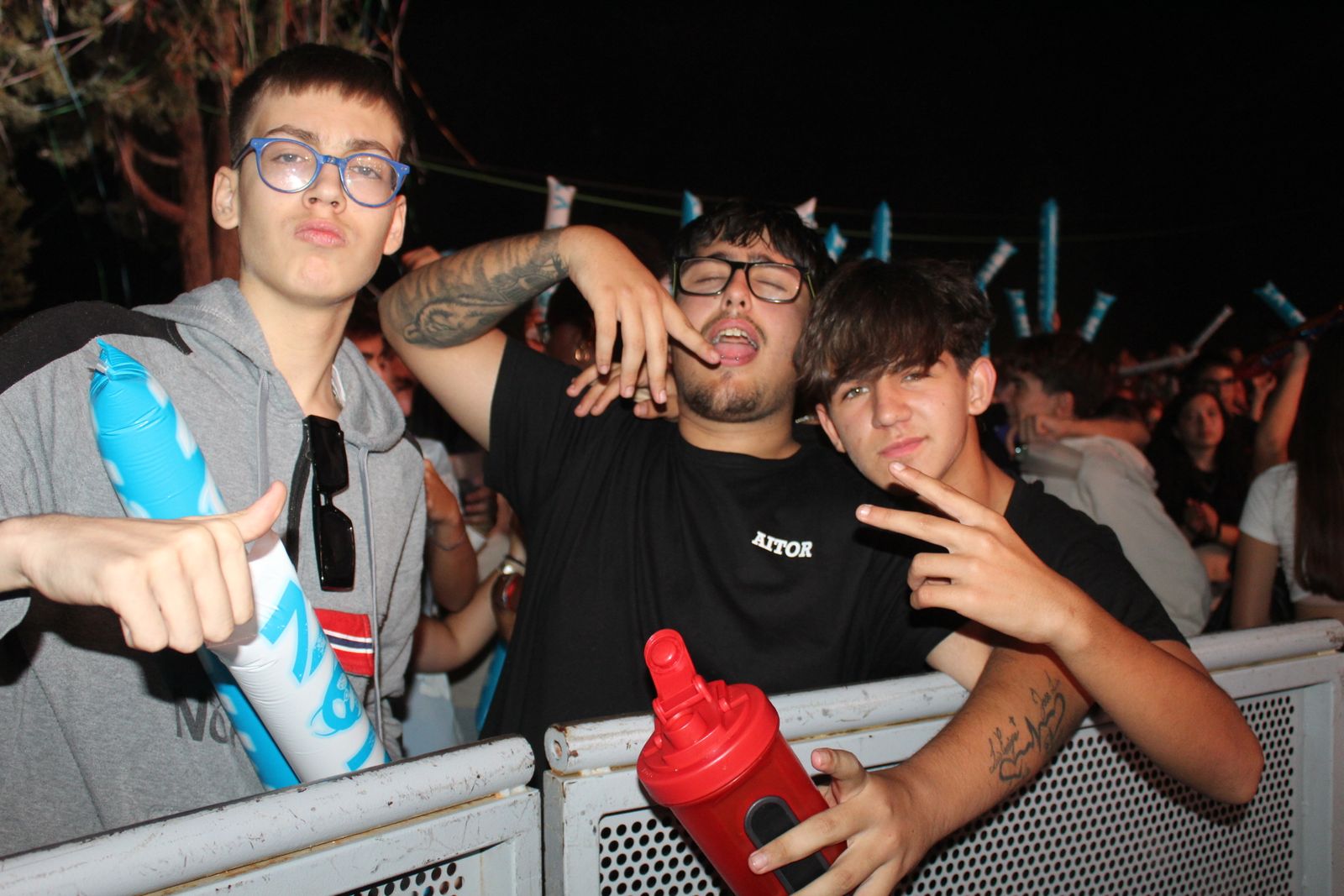 Salamanca de noche, sábado 23 de agosto