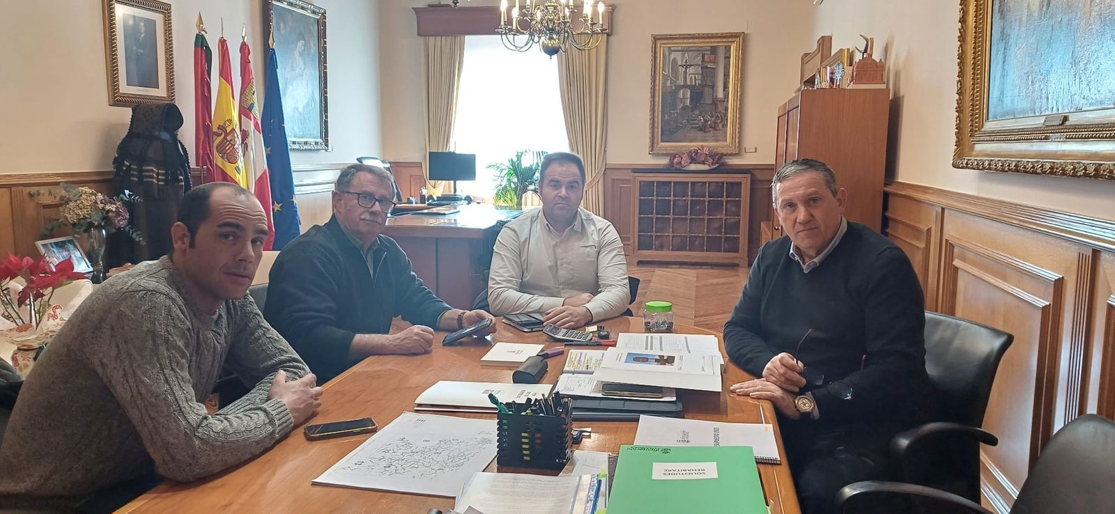 La Diputación financiará la construcción de un nuevo depósito de abastecimiento de agua en Malillos