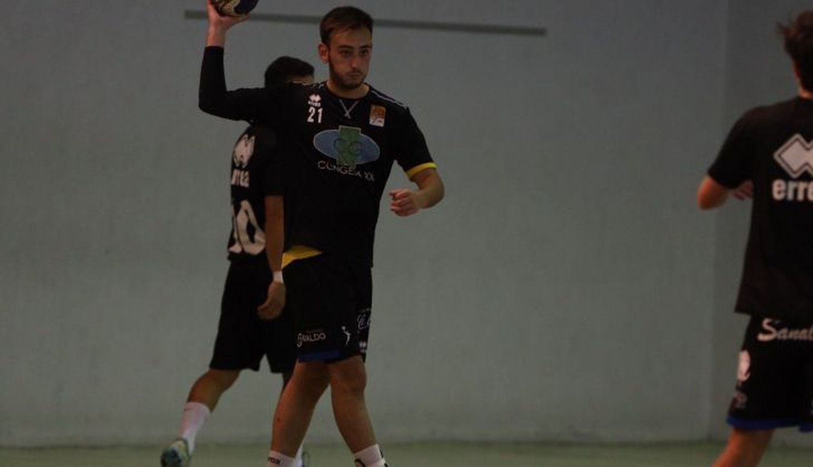 Fer Abajo, en un partido ante BM Delicias / FOTO SALAMANCA24HORAS.COM