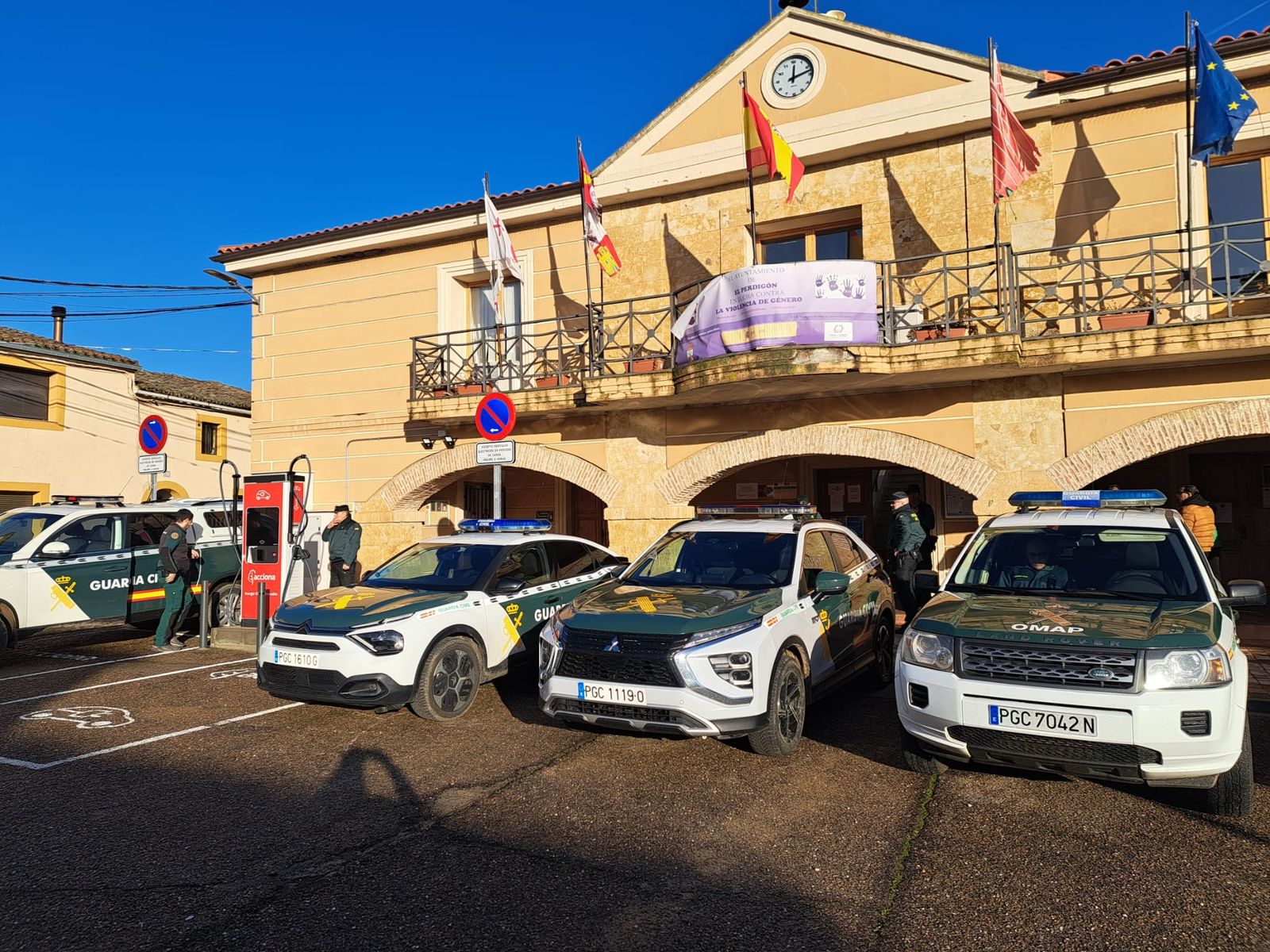 Operativo de la Guardia Civil