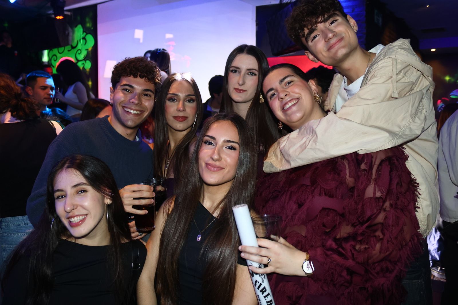 Salamanca de noche, jueves 19 de febrero