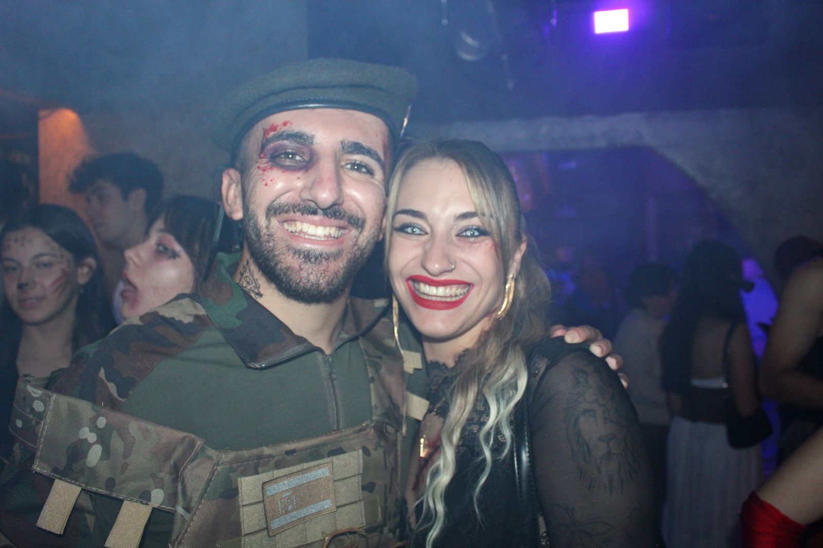 Salamanca de noche, viernes 31 de octubre