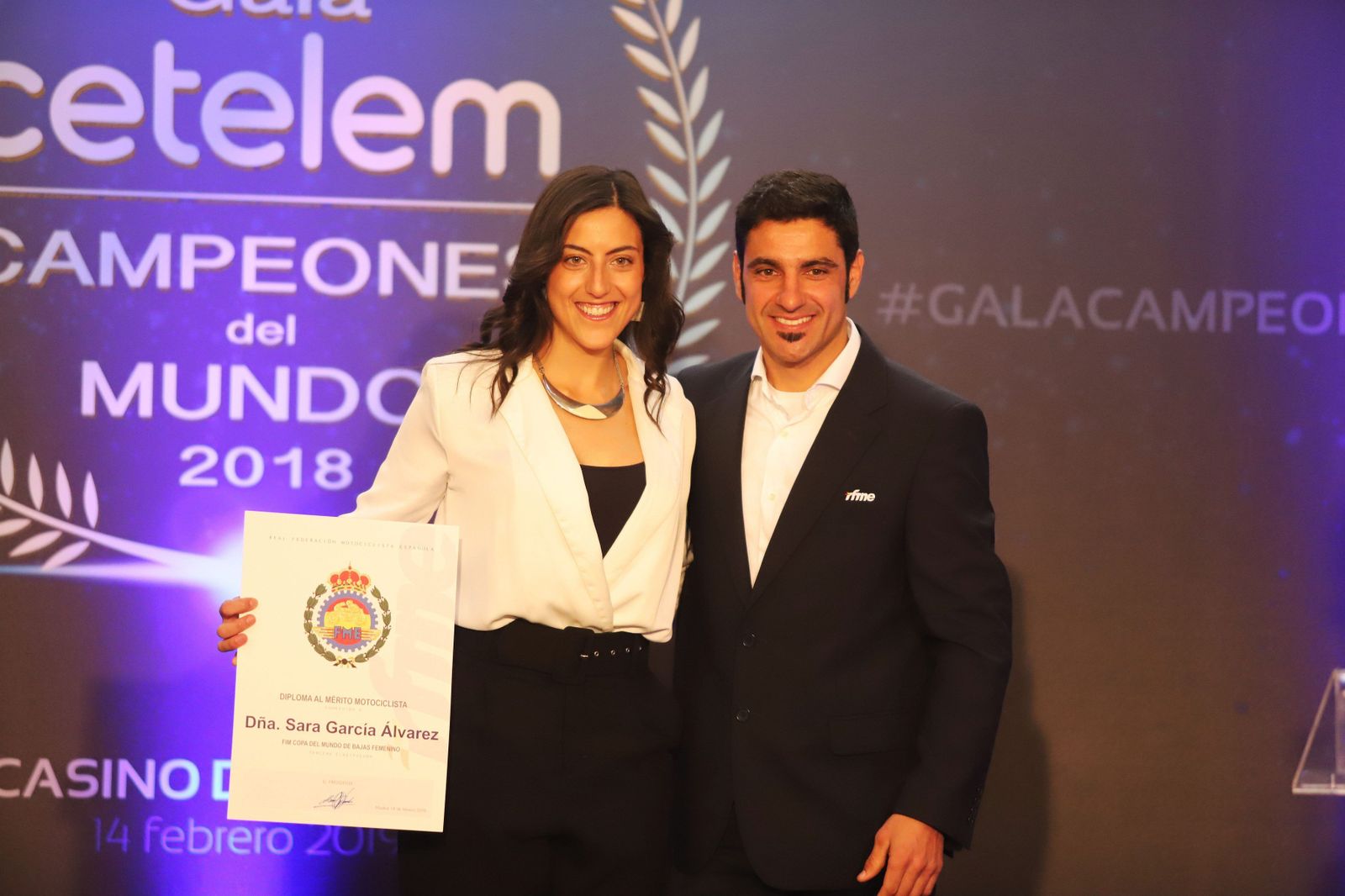 Gala Campeones Sara Garcia