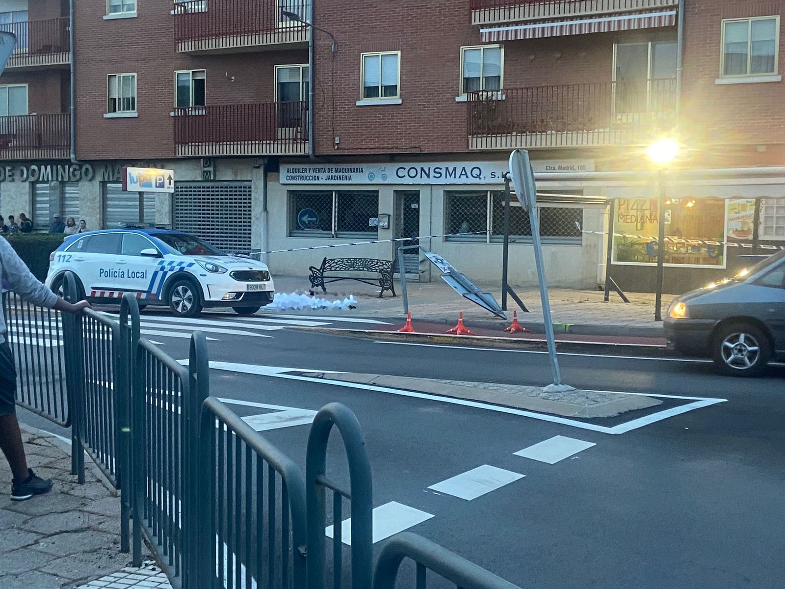 fallece-un-motorista-en-un-accidente-en-santa-marta-de-tormes