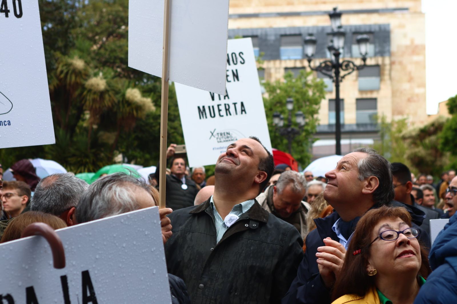 Protesta del 10 de mayo por unas mejores conexiones ferroviarias en Salamanca