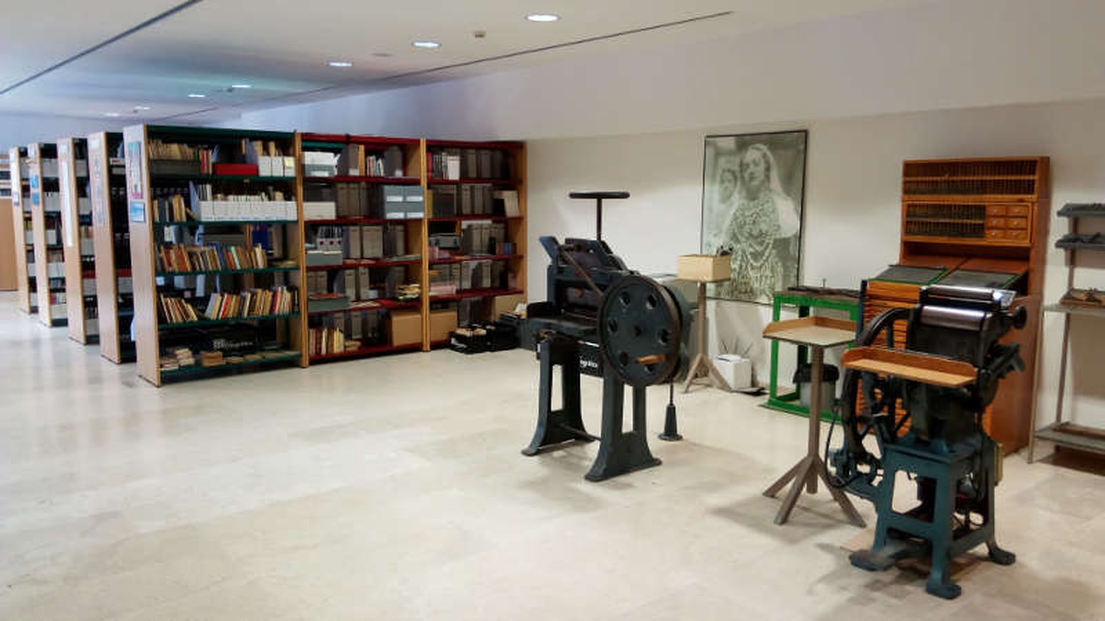 Imagen de la Biblioteca del Museo Etnográfico