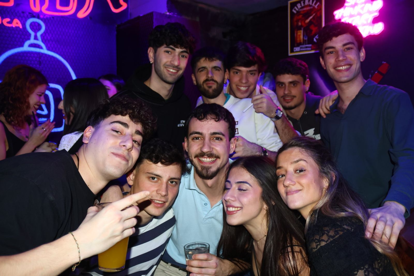 Salamanca de noche, jueves 19 de febrero