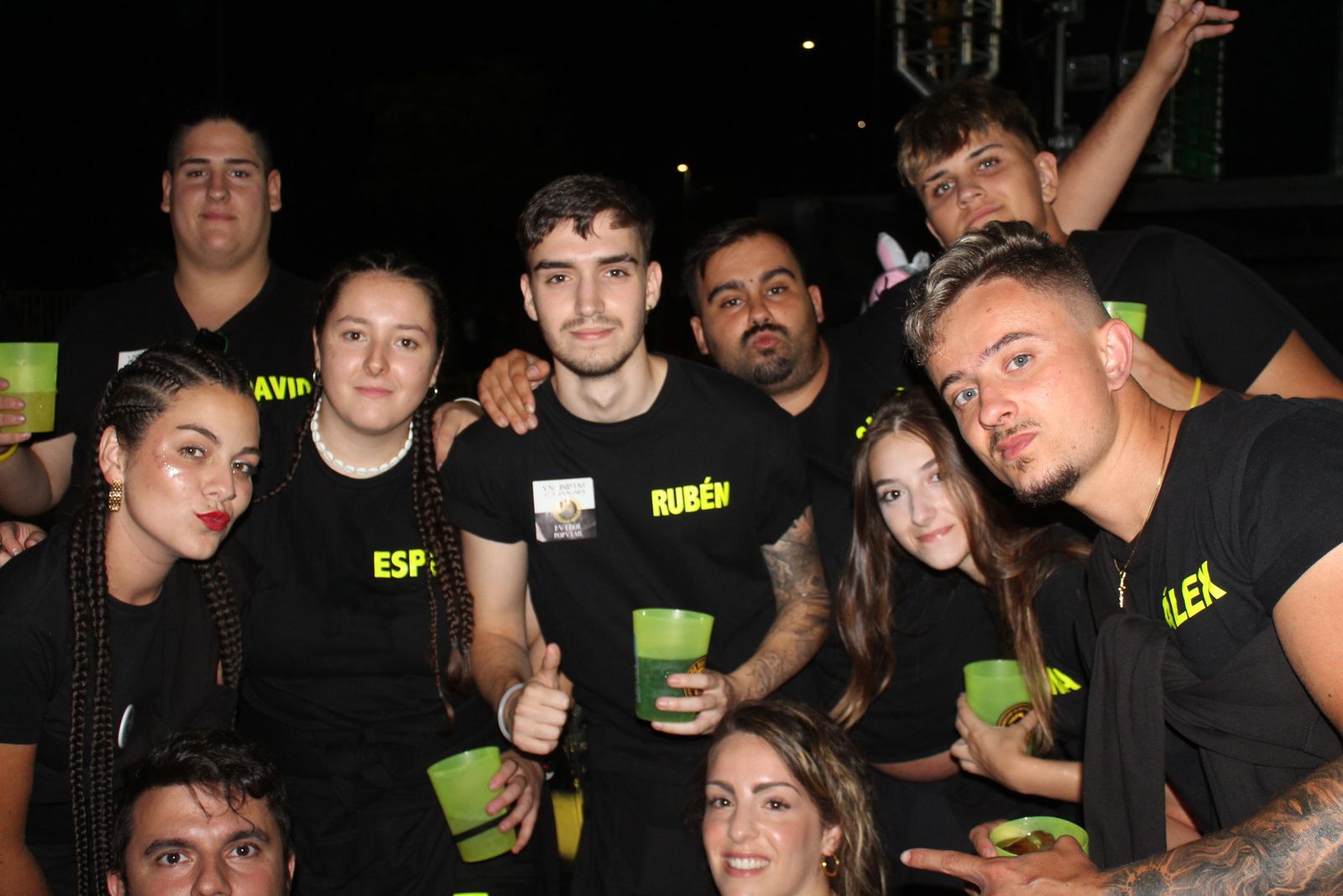 Salamanca de noche, jueves 14 de agosto