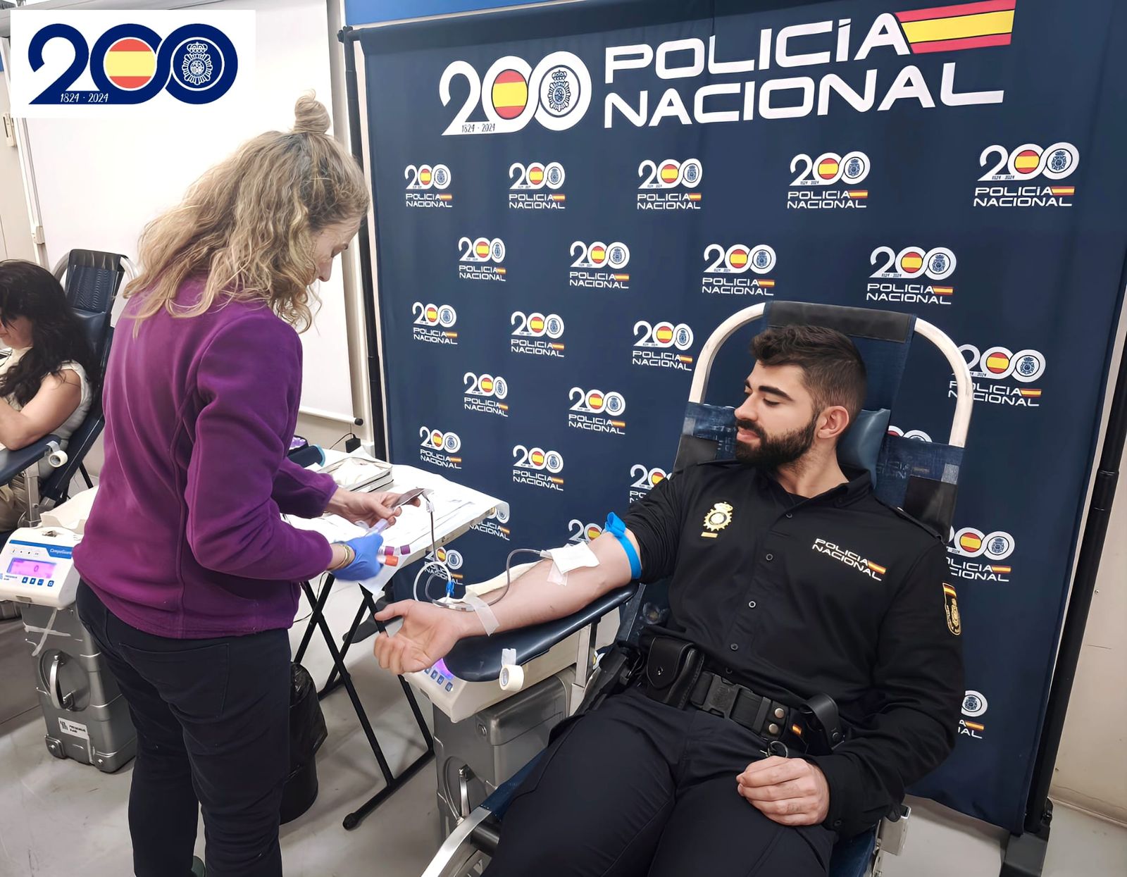 Éxito en la campaña de donación de sangre en la Comisaría de Policía de Zamora
