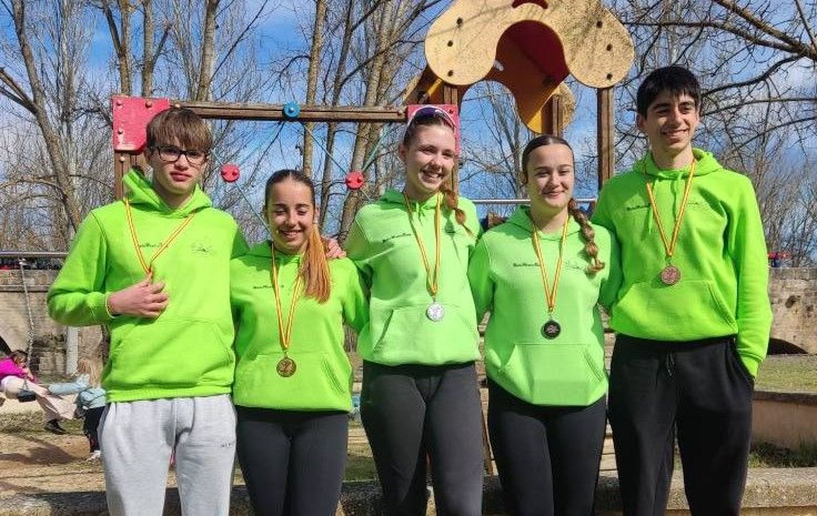 El Piragüismo Duero Zamora arrasa en el Campeonato Provincial de Palencia