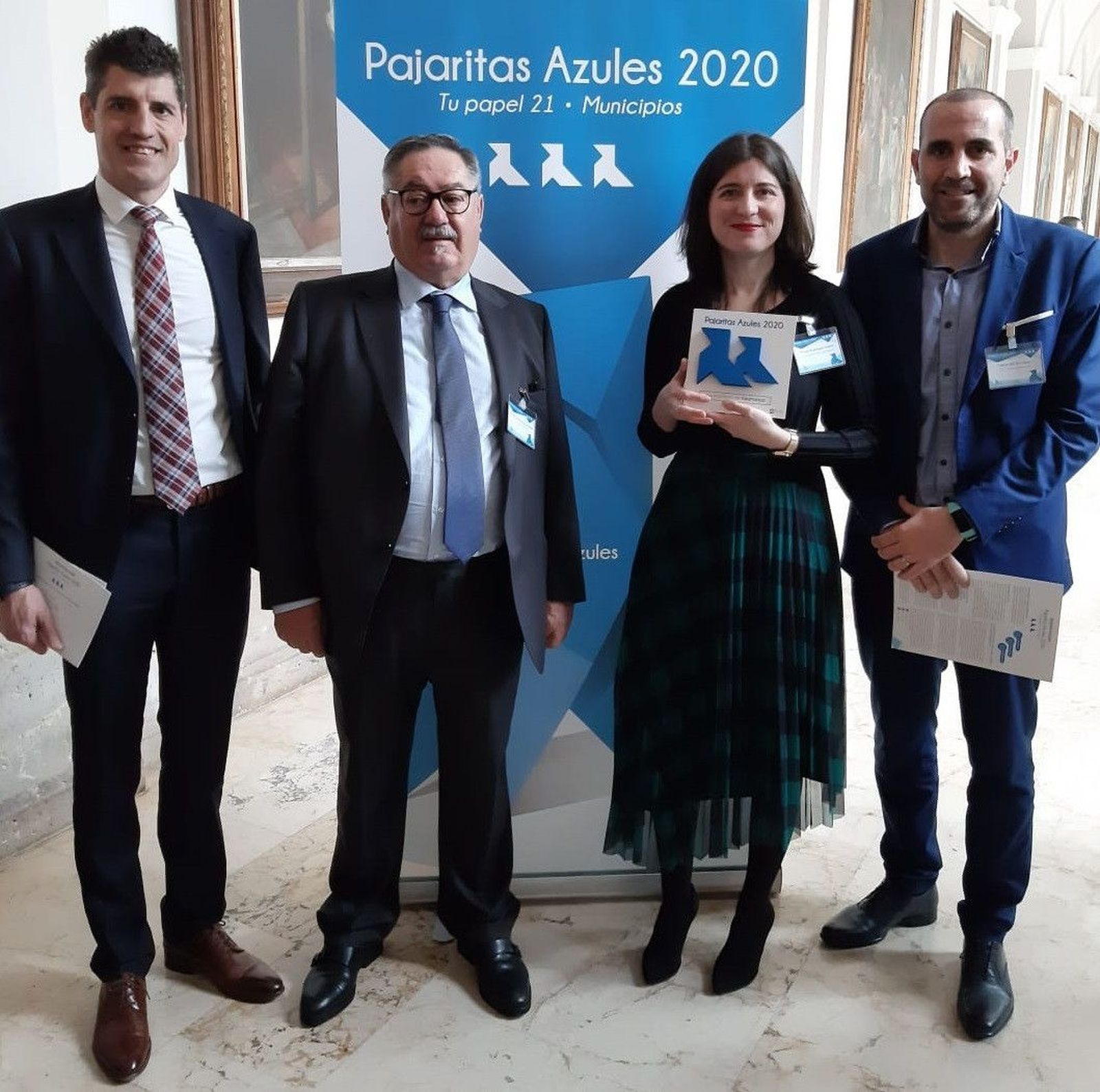 Pajaritas Azules Ayuntamiento Salamanca 2020