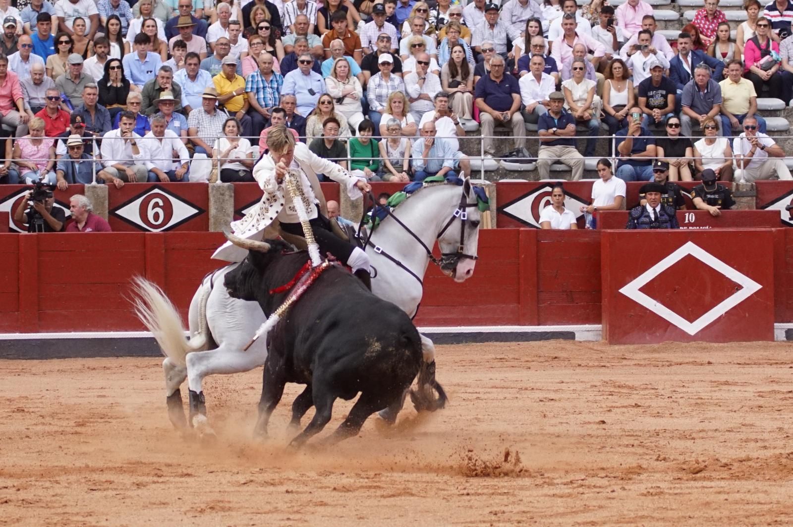 Exhibición de rejoneo en La Glorieta a cargo de Diego Ventura, Rui Fernandes y Sergio Galán