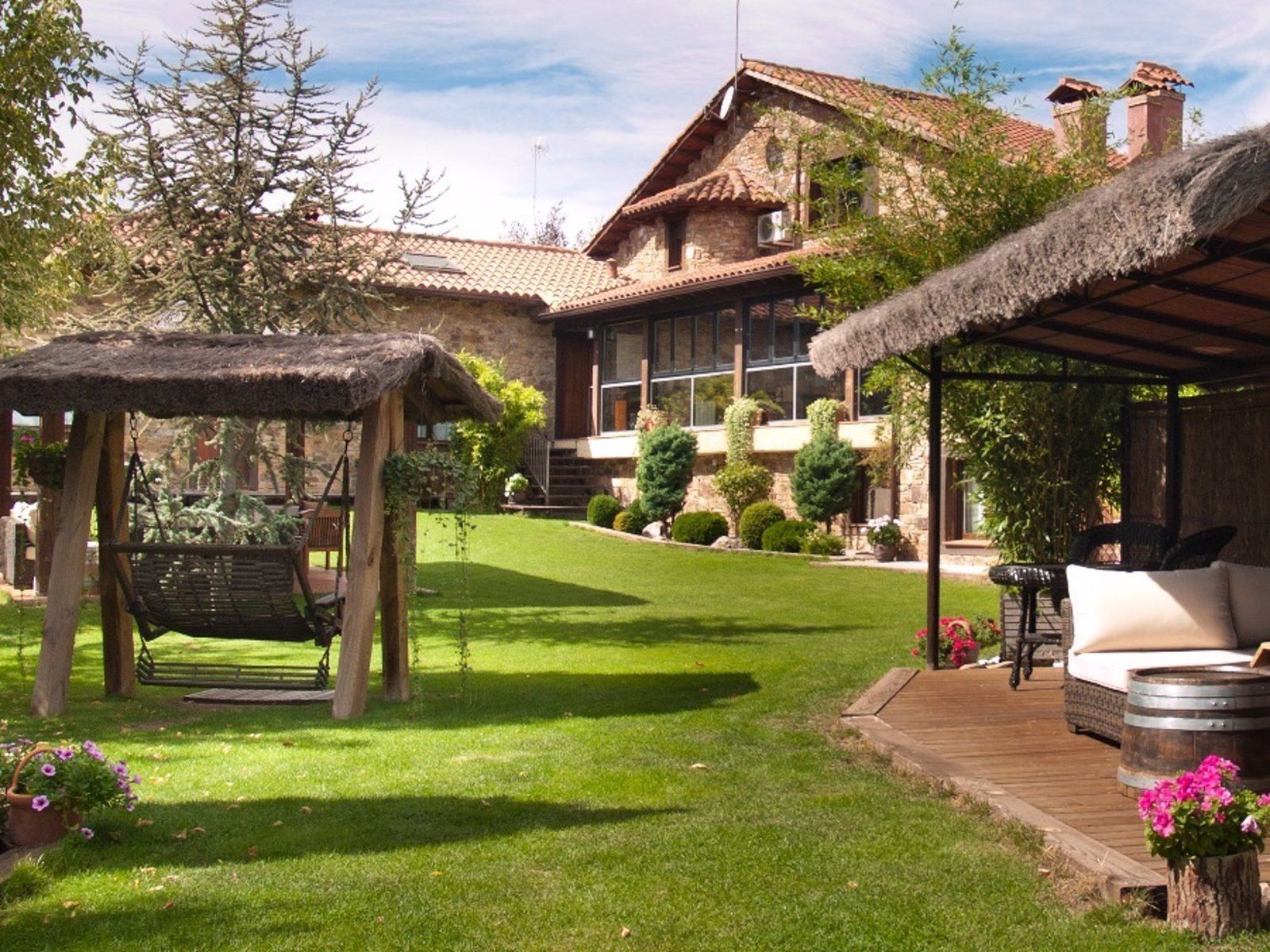 Casa rural en Madrid. FOTO EP