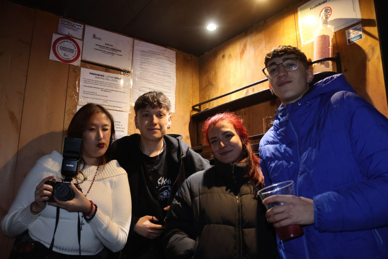 Salamanca de noche, jueves 23 de enero