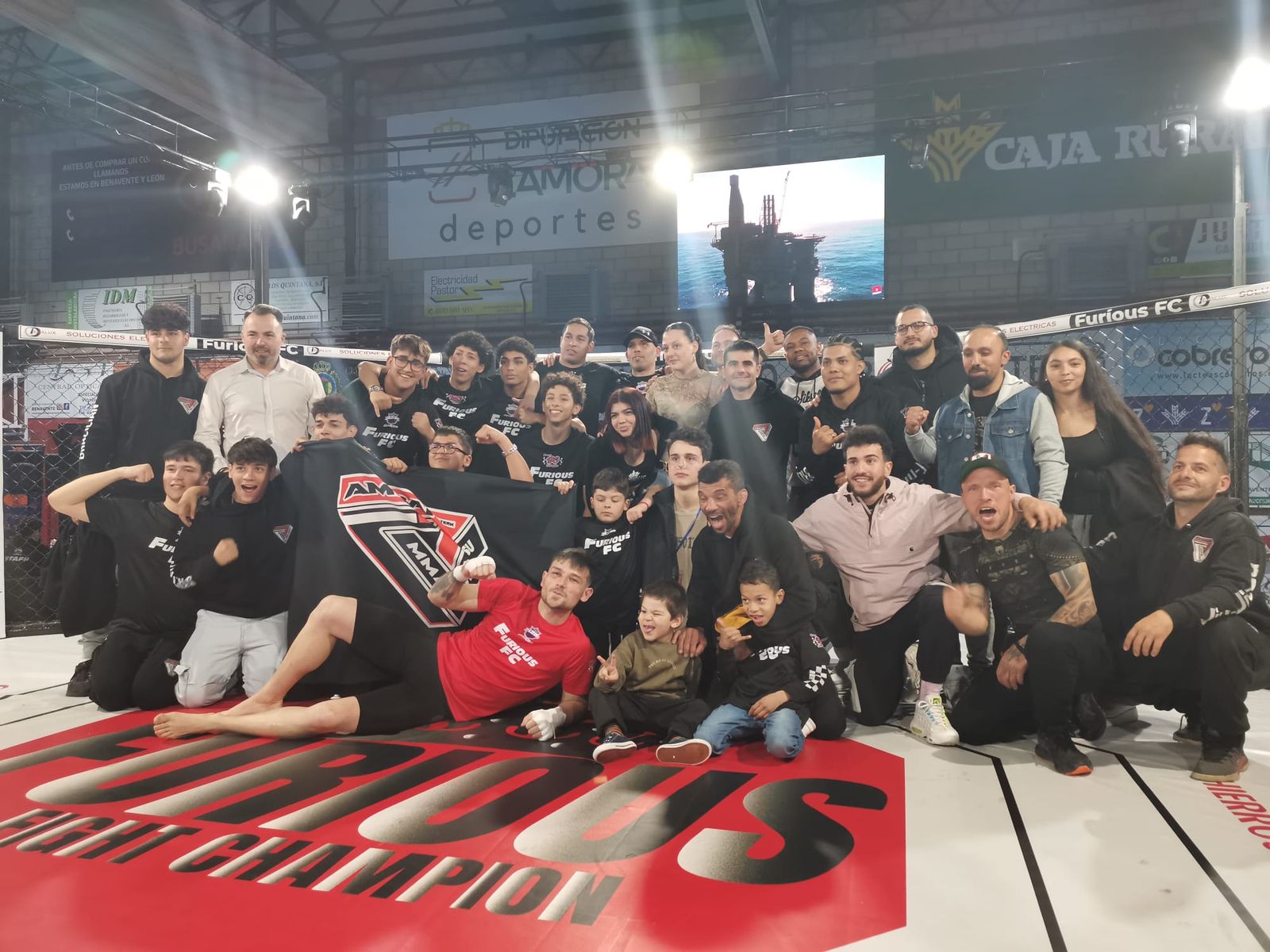 Benavente vibra con el 'Furious Fight Champion 2025': tres campeones y un subcampeón para el Ámbar Team