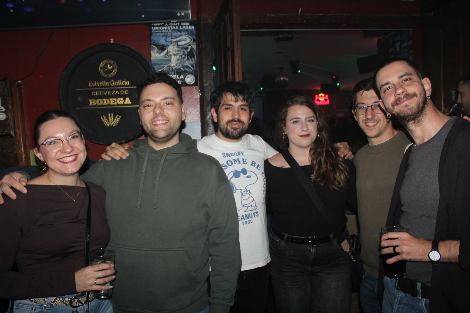 Salamanca de noche, sábado 15 de noviembre