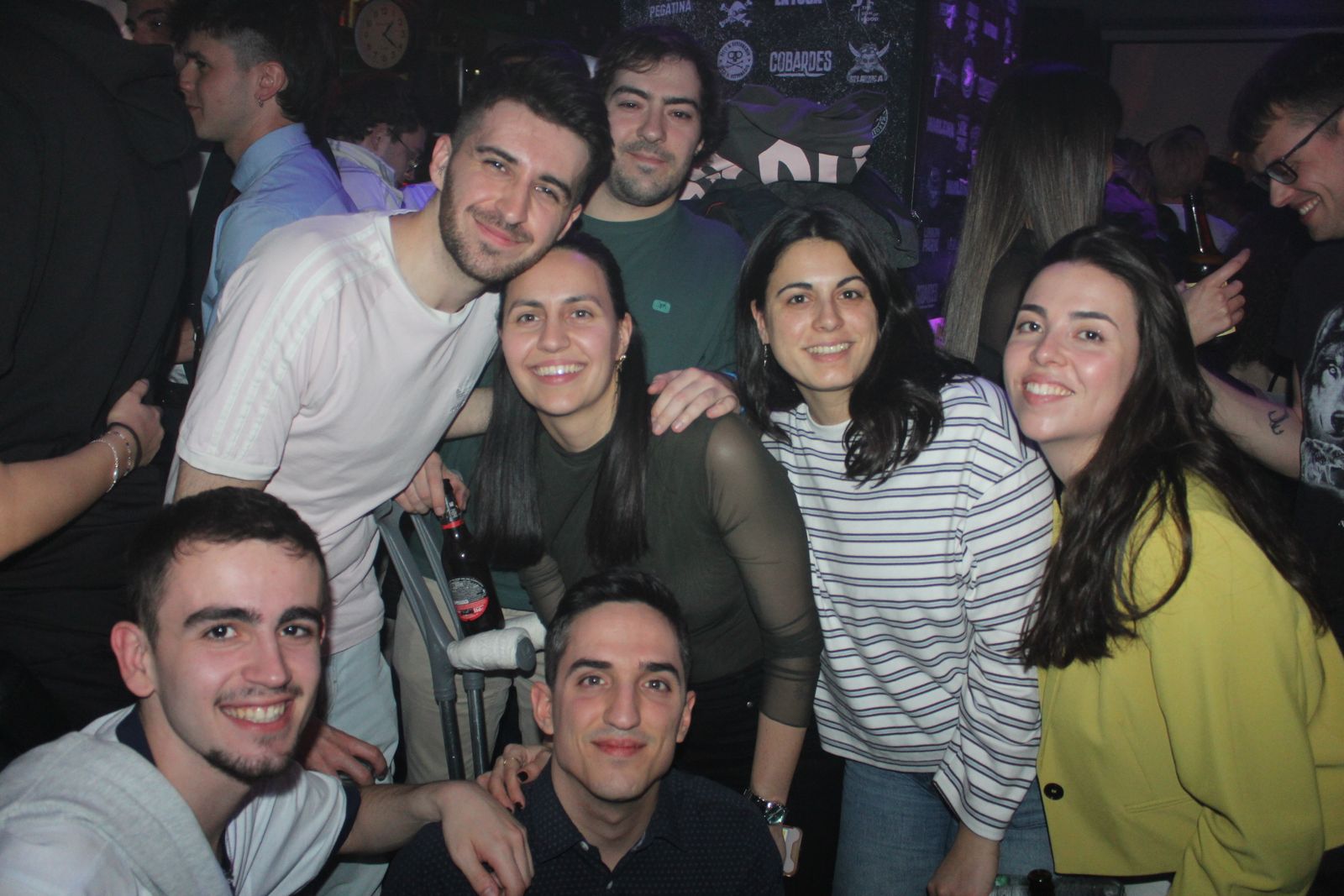 Salamanca de noche, sabado 28 de febrero