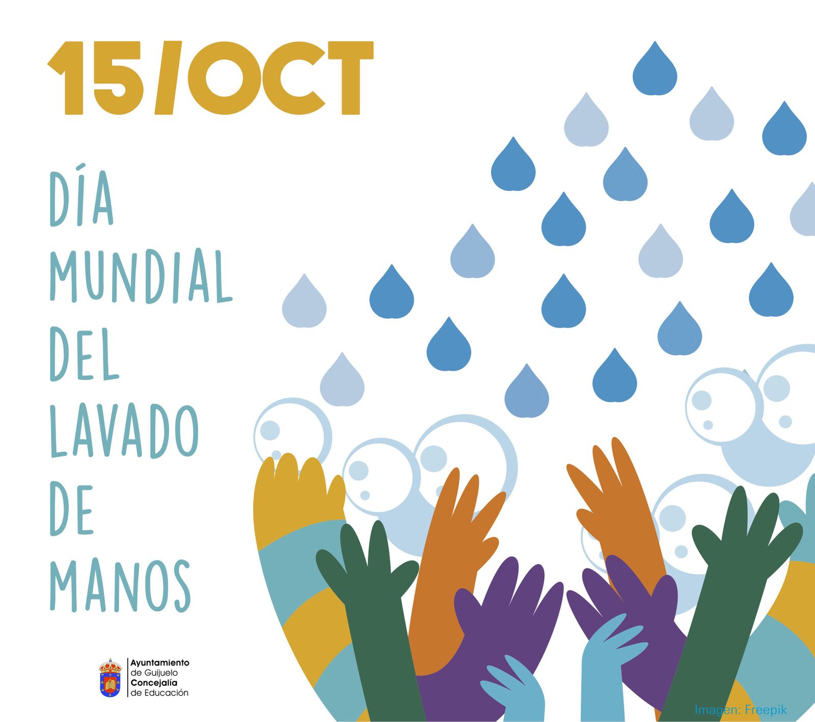 Día mundial del lavado de manos en Guijuelo
