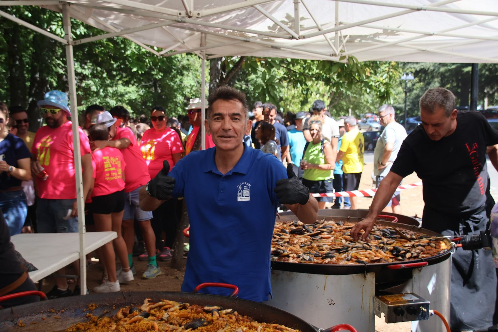 Béjar, paella solidaria en El Castañar