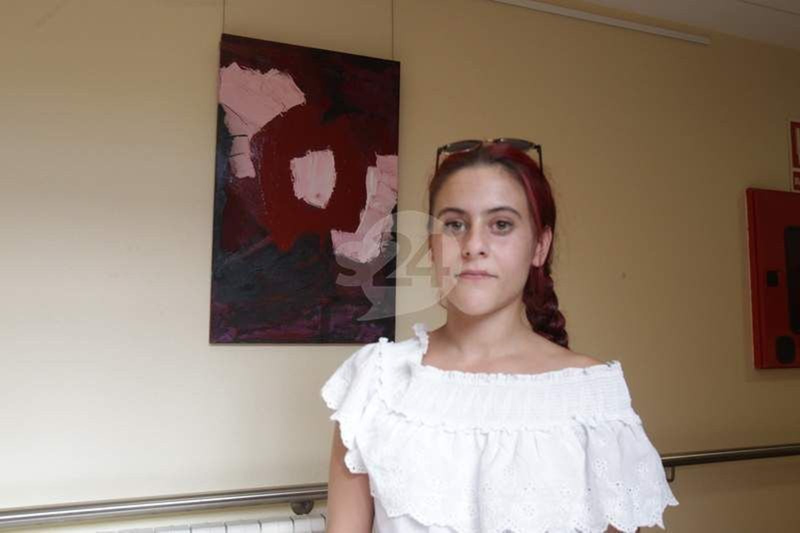 Residencial La Vega muestra la pintura de Nerea Montero Residencial La Vega muestra la pintura de Nerea Montero