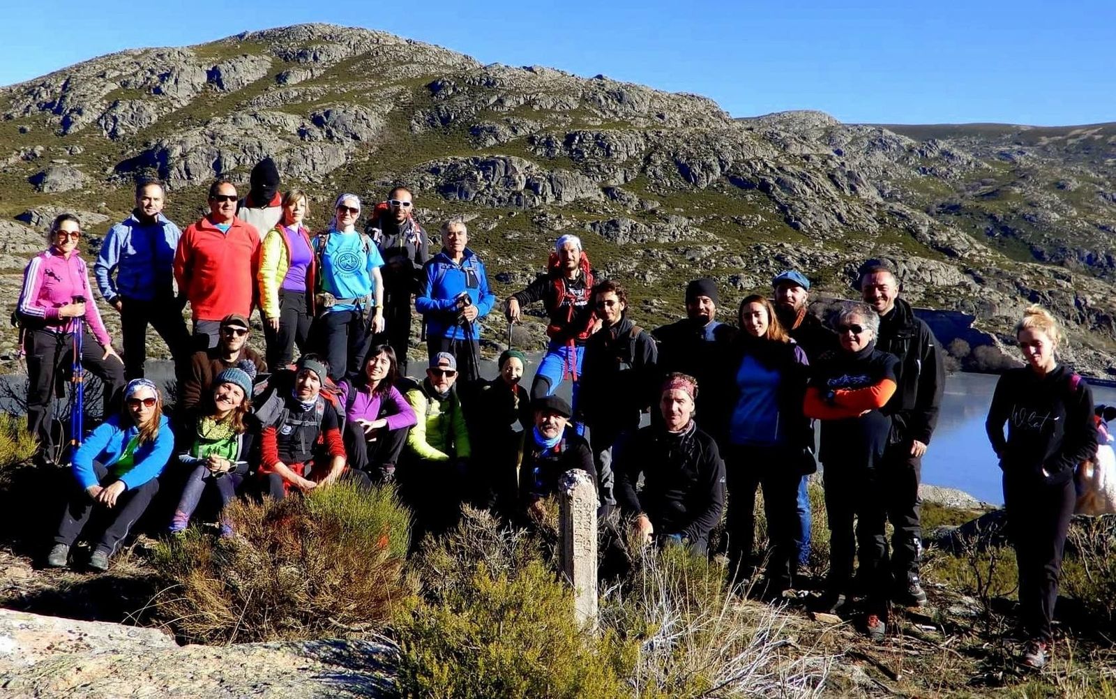 Miembros del Club Montañismo Sanabria