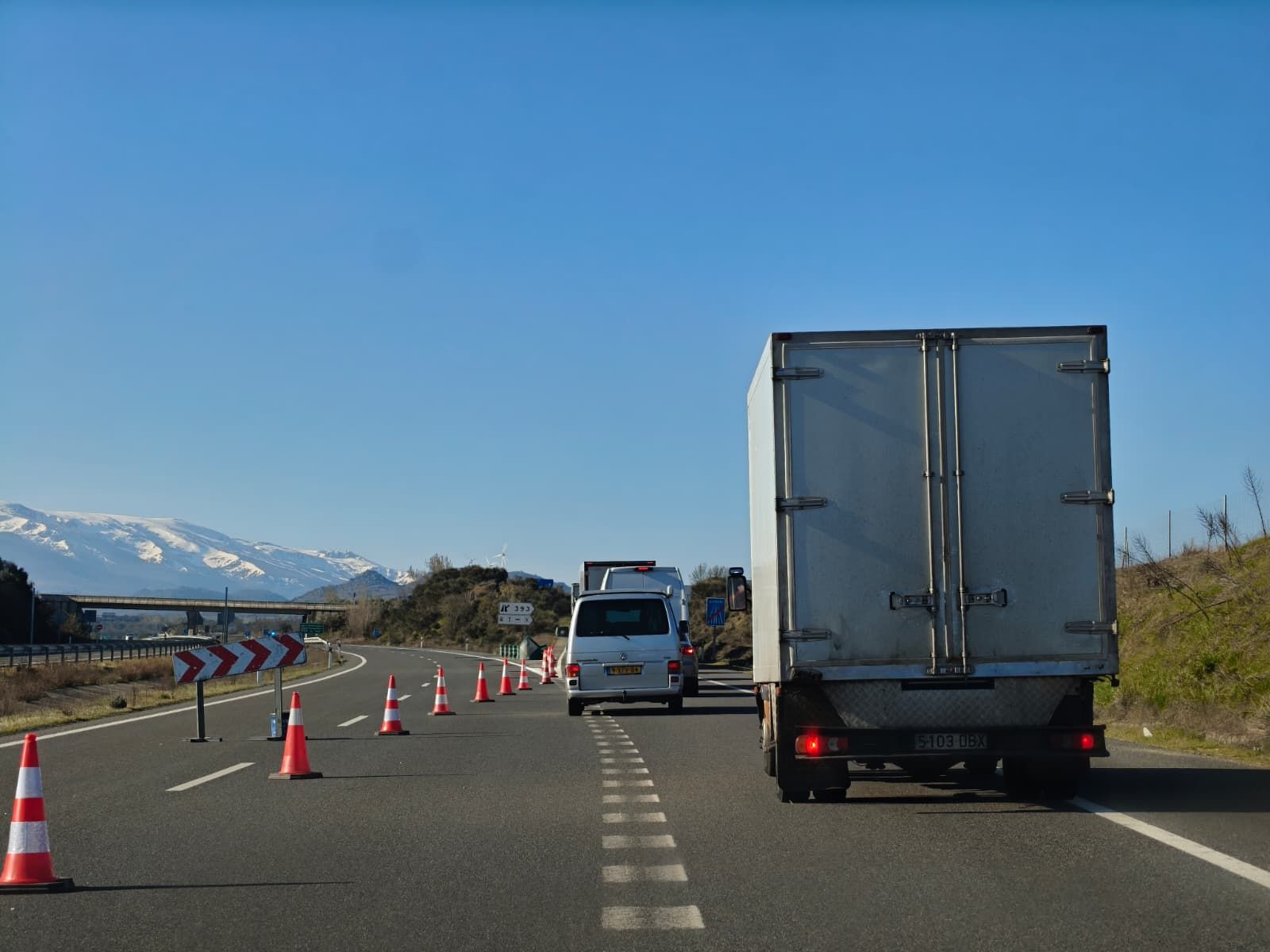 Situación de las carreteras por el corte de la A-66 y la N-630 entre Guijuelo y Béjar