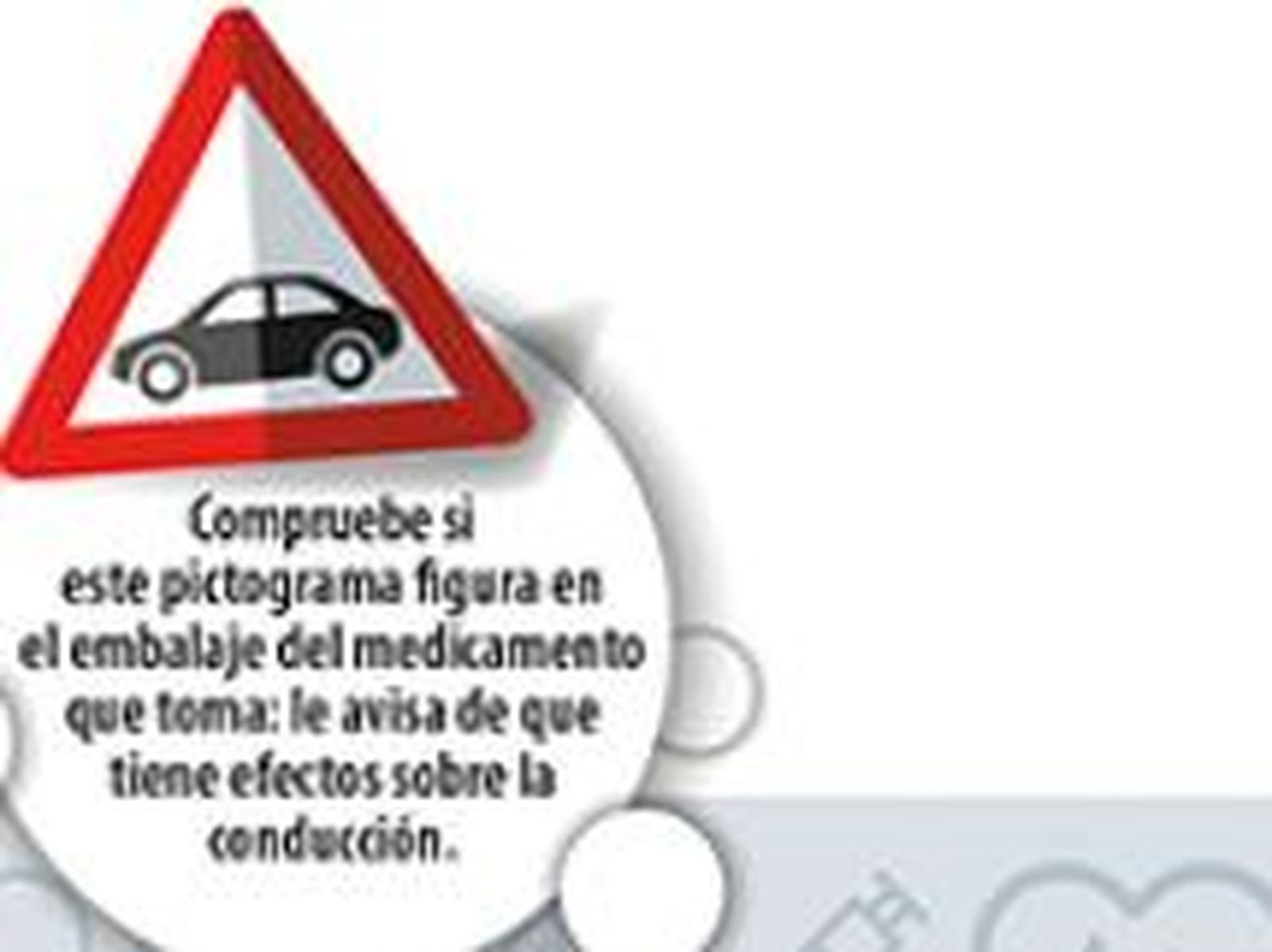 Icono en los medicamentos que influyen en la conducción. Foto vía 'X' DGT