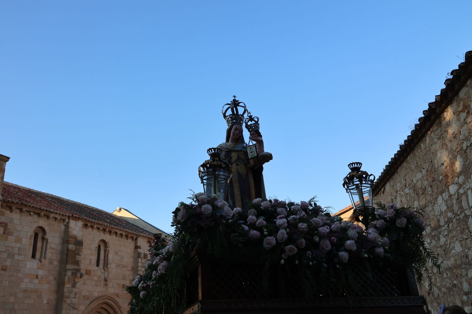 Procesión Virgen del Carmen en Zamora