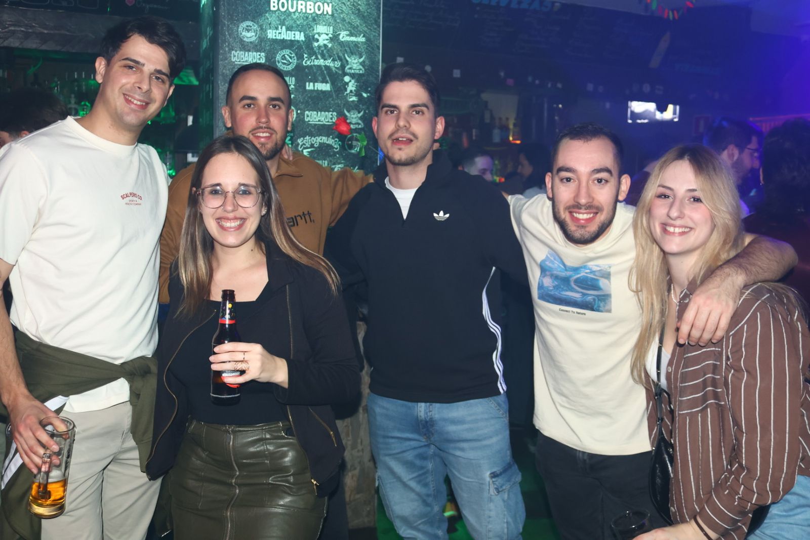 Salamanca de noche, viernes 20 de febrero