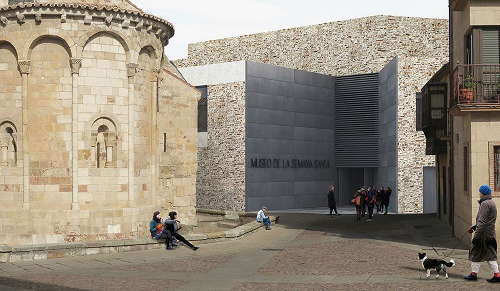 Imagen frontal del nuevo museo de Semana Santa