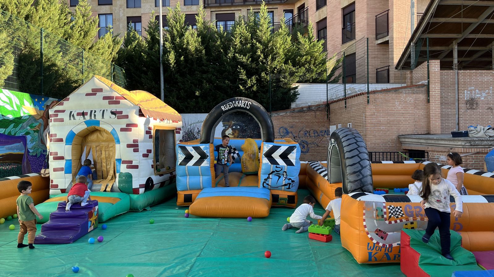Parque infantil fiestas de San Miguel Peñaranda