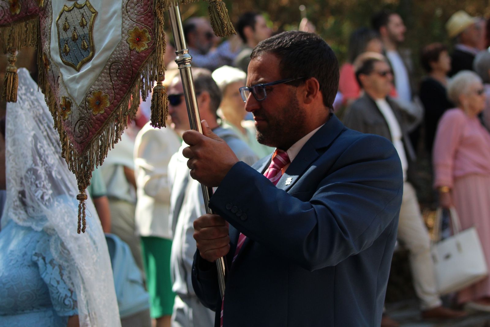 Béjar, misa y procesión en el santuario de Nuestra Señora del Castañar