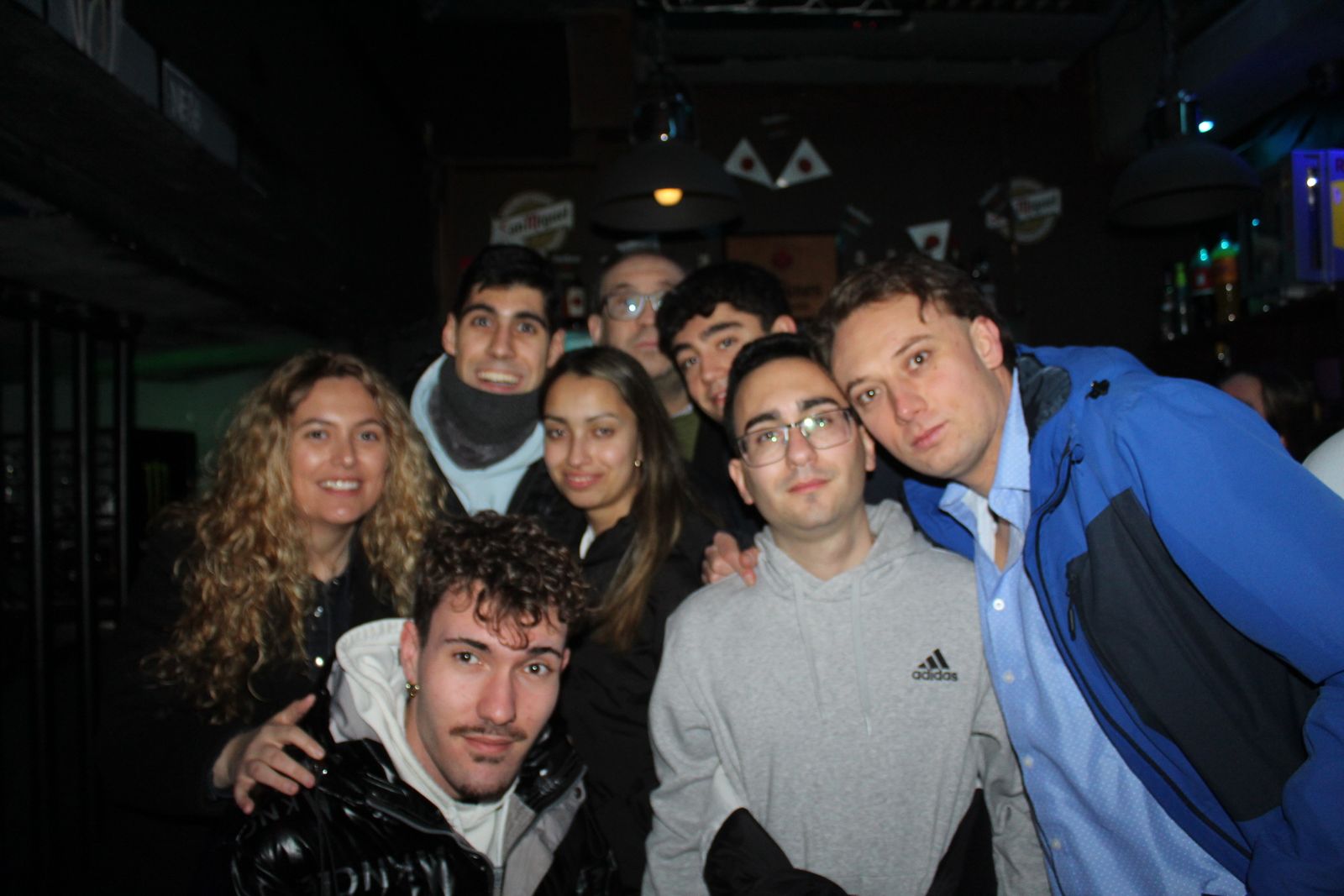 Salamanca de noche, sábado 31 de enero