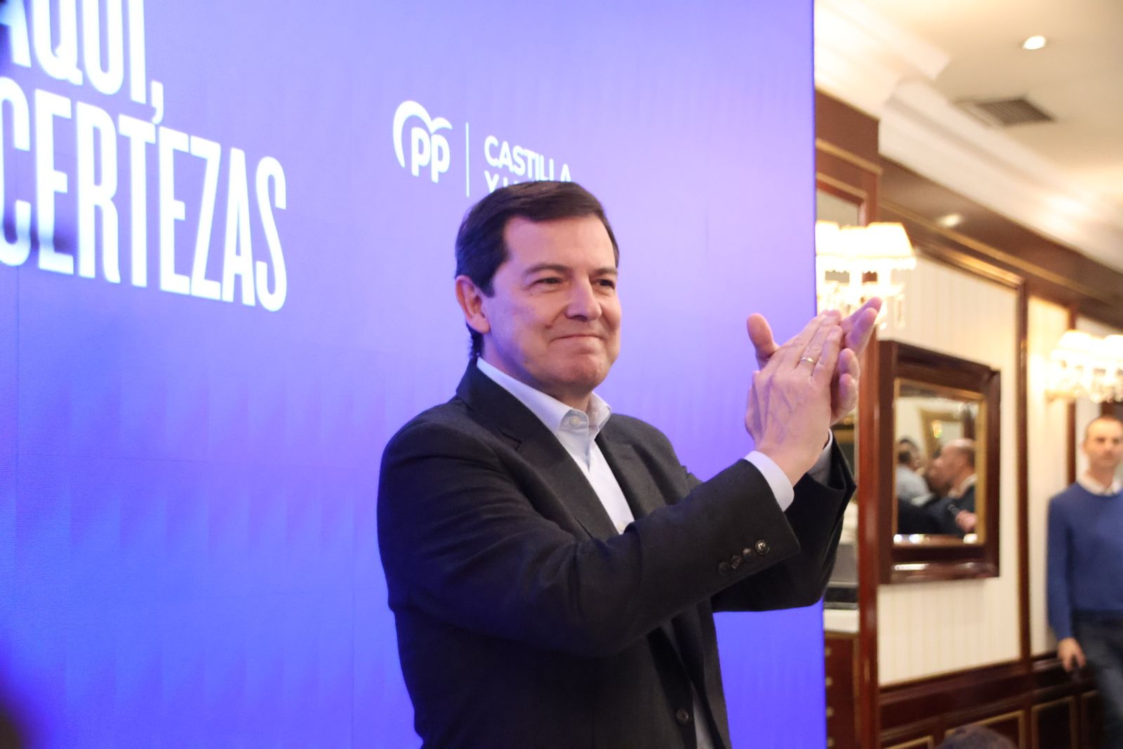 Mañueco junto a Carbayo prearranque campaña