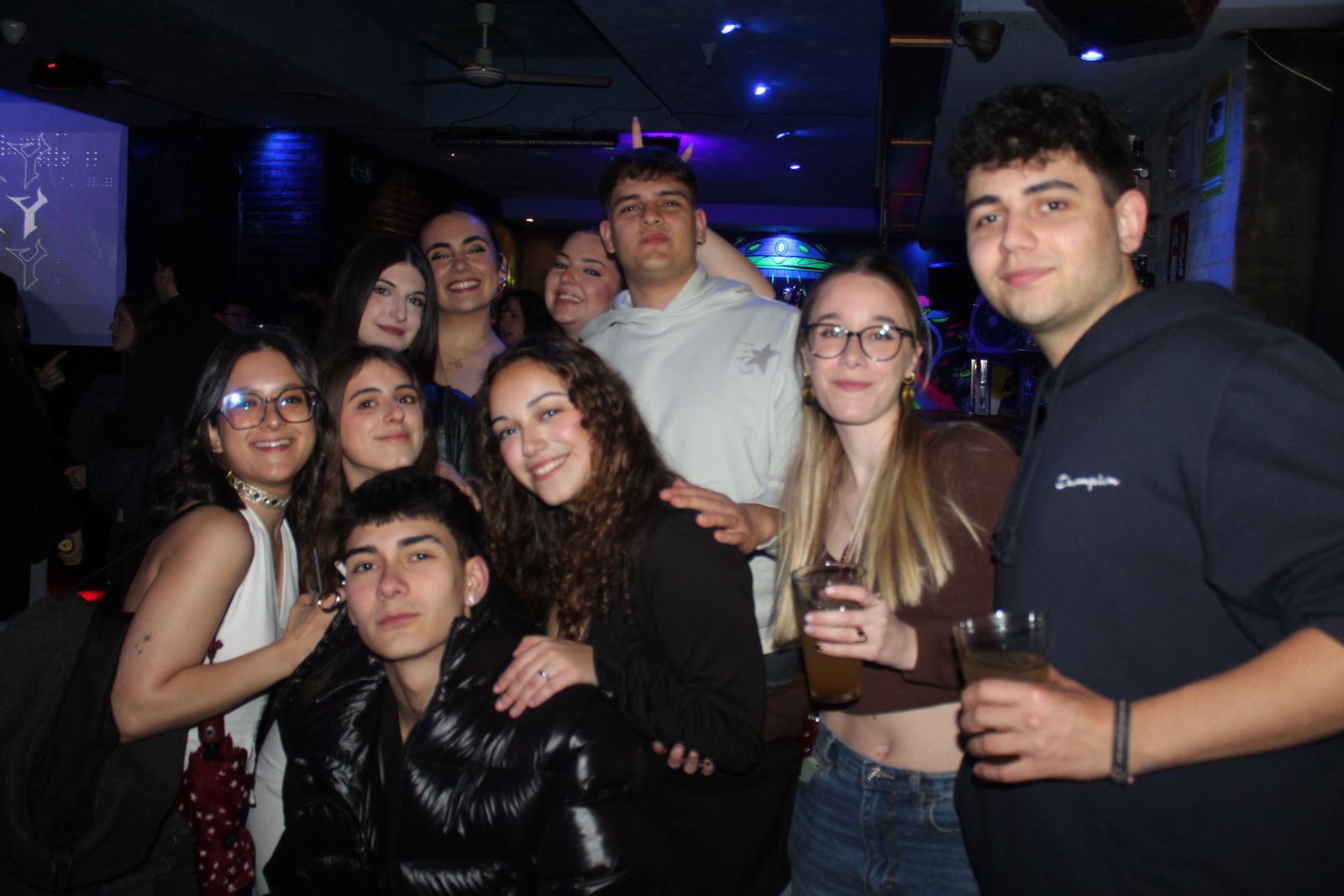 Salamanca de noche, jueves 5 de marzo