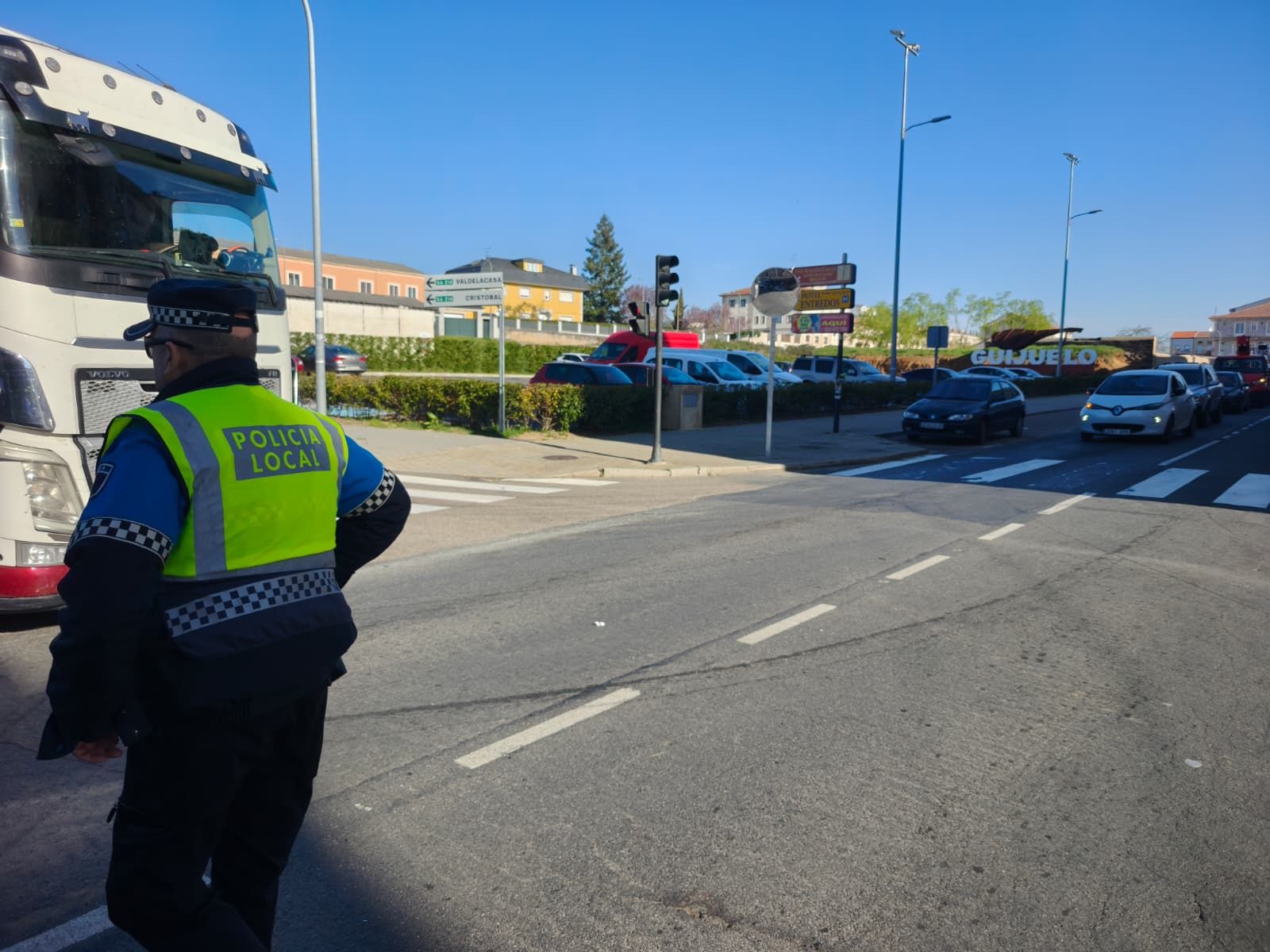 Situación de las carreteras por el corte de la A-66 y la N-630 entre Guijuelo y Béjar