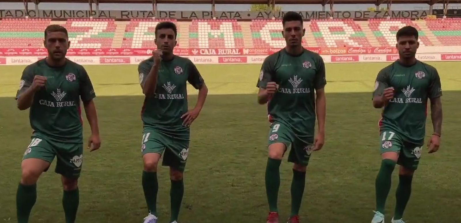 Segunda equipación del Zamora CF