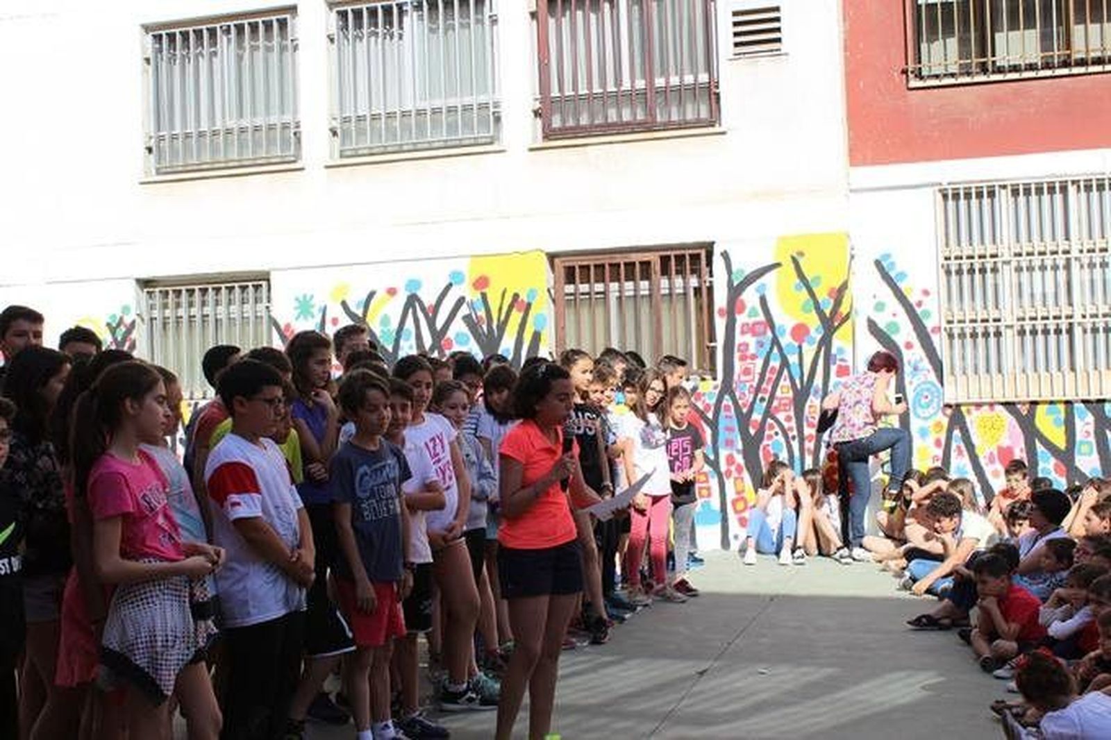 El colegio Arias Gonzalo rinde homenaje a Baltasar Lobo con su Muro MuseOkupado El colegio Arias Gonzalo rinde homenaje a Baltasar Lobo con su Muro MuseOkupado