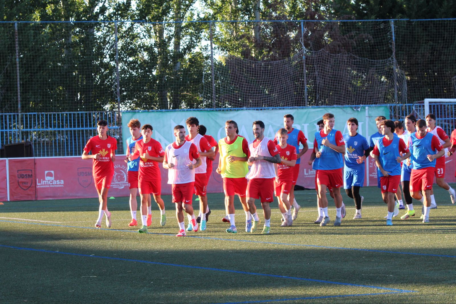 Inicio de la pretemporada de la UD Santa Marta