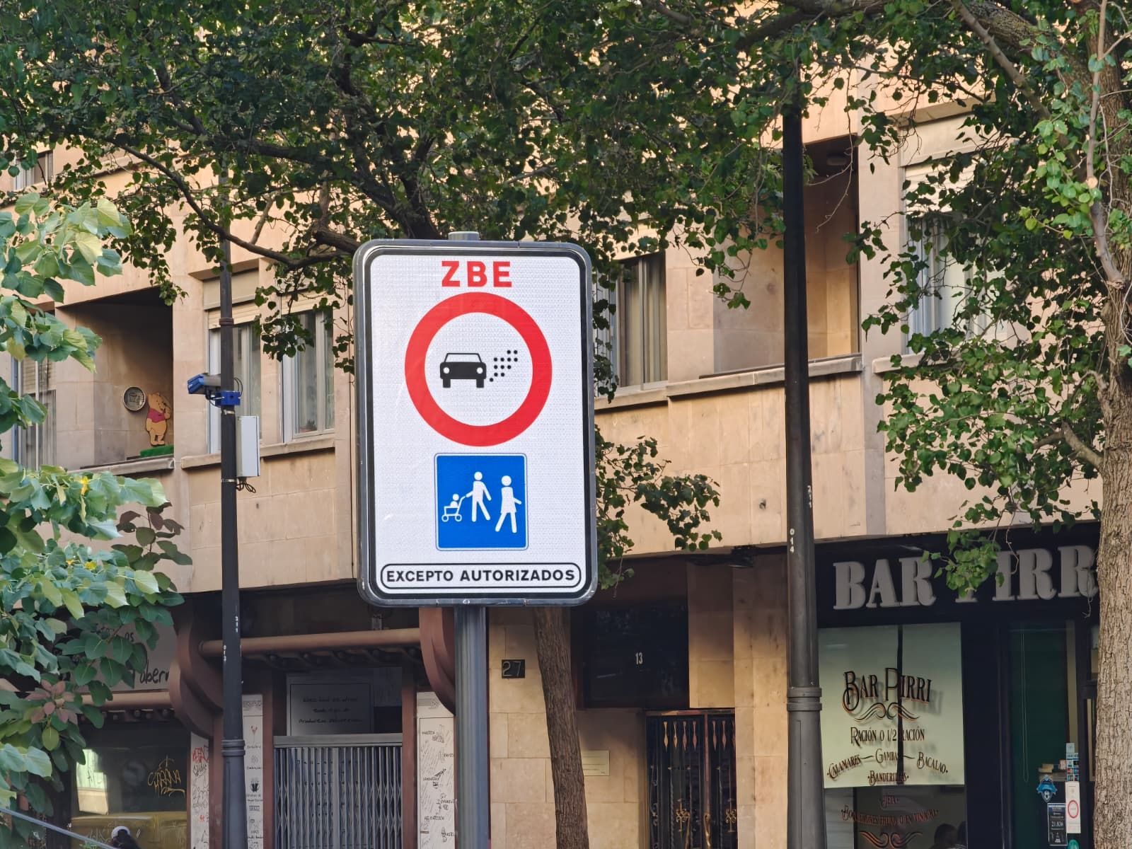 ZBE 1, Zona de Bajas Emisiones en el centro de Salamanca