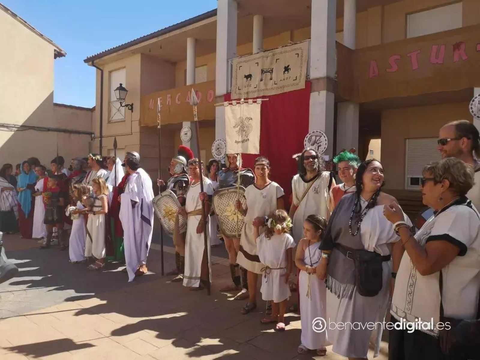 Foto: M.A.C. Apertura del mercado astur romano, en la pasada edición