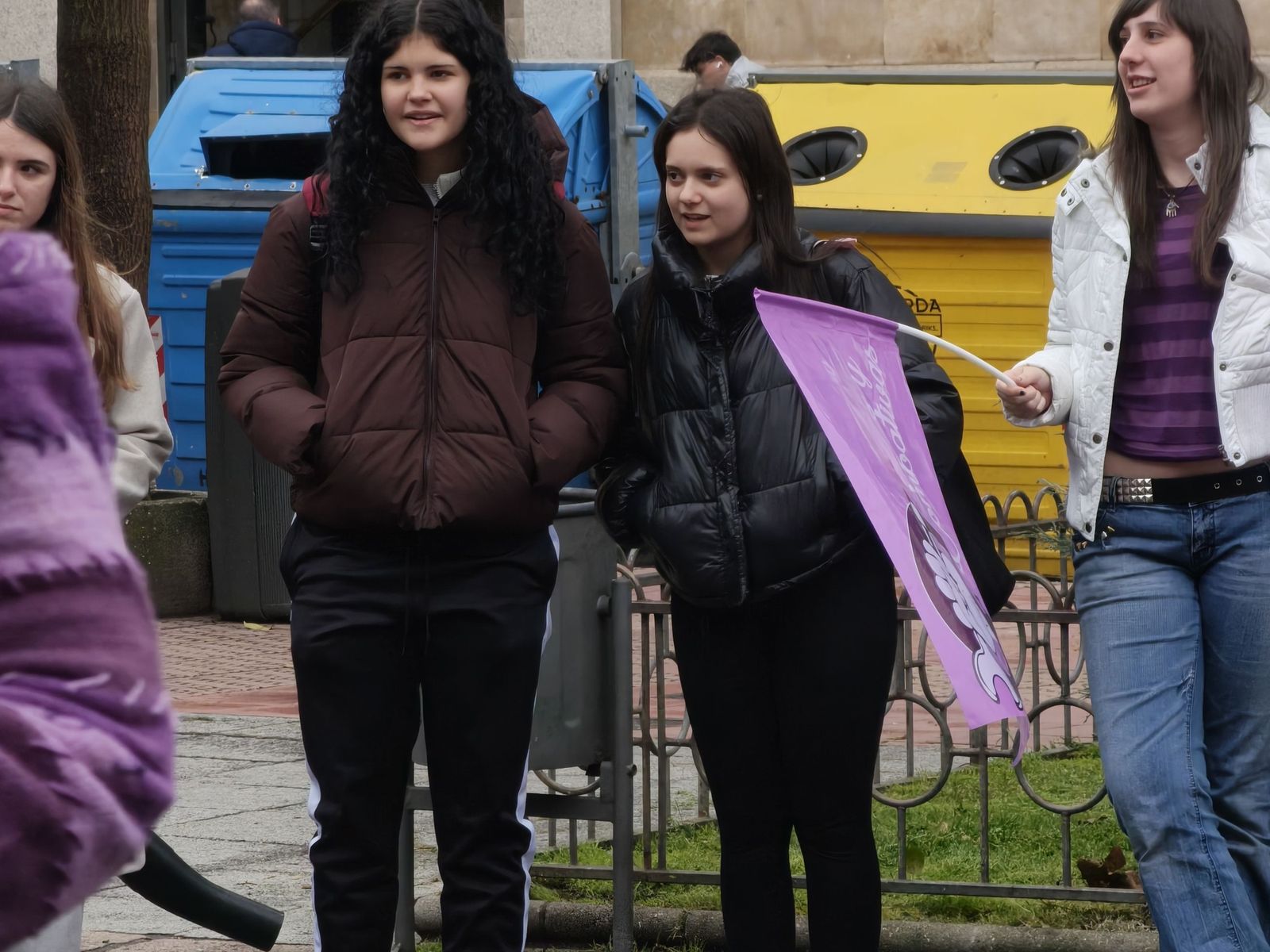 Los estudiantes de Salamanca se manifiestan por el 8M